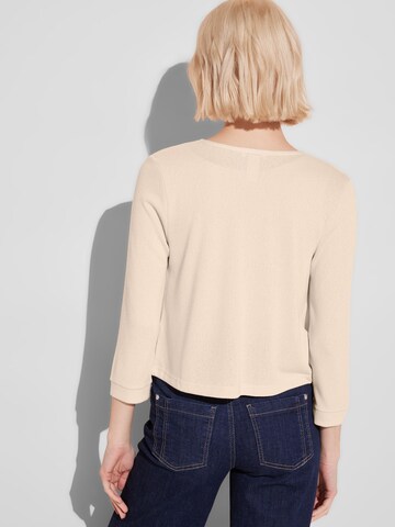 STREET ONE Strickjacke 'Nette' in Beige