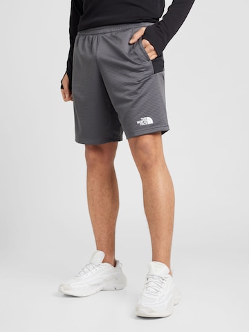 THE NORTH FACE Regular Outdoorbroek in Grijs: voorkant