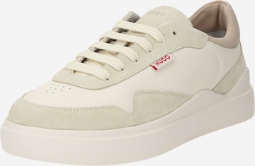 HUGO Red Sneakers 'Blake' in White: front