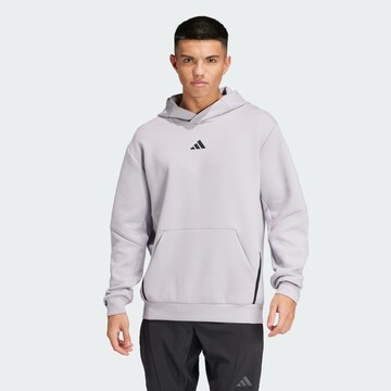 ADIDAS PERFORMANCE Sports sweatshirt 'Designed for Training' in Grey: front