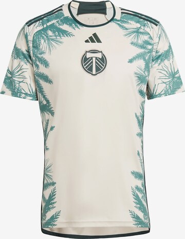 ADIDAS PERFORMANCE Tricot 'Portland Timbers 24/25 Away' in Beige: voorkant
