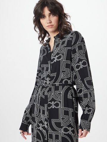 Robe-chemise comma casual identity en noir