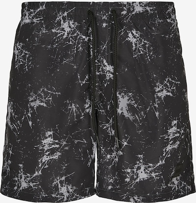 Urban Classics Shorts de bain en gris / noir, Vue avec produit