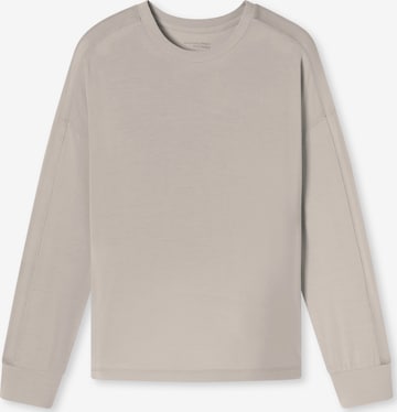 SCHIESSER Pajama shirt ' Mix & Relax ' in Beige: front