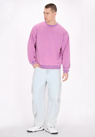 MO Sweatshirt 'Back To School' in Purple