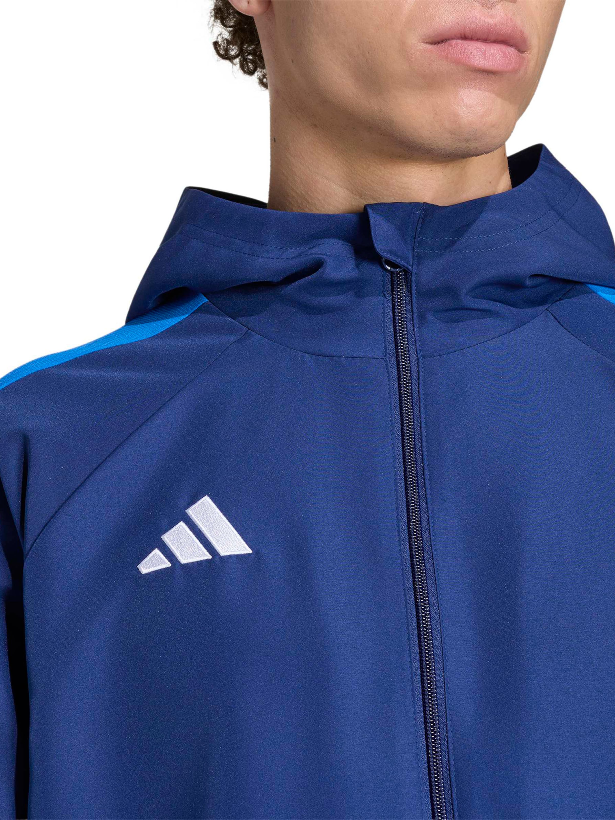 ADIDAS PERFORMANCESportska jakna 'TIRO ES' - plava boja