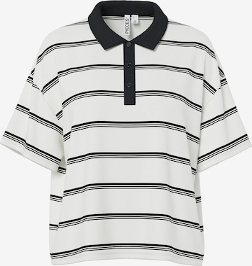 PIECES Tričko 'PCSADIE' – bílá: přední strana