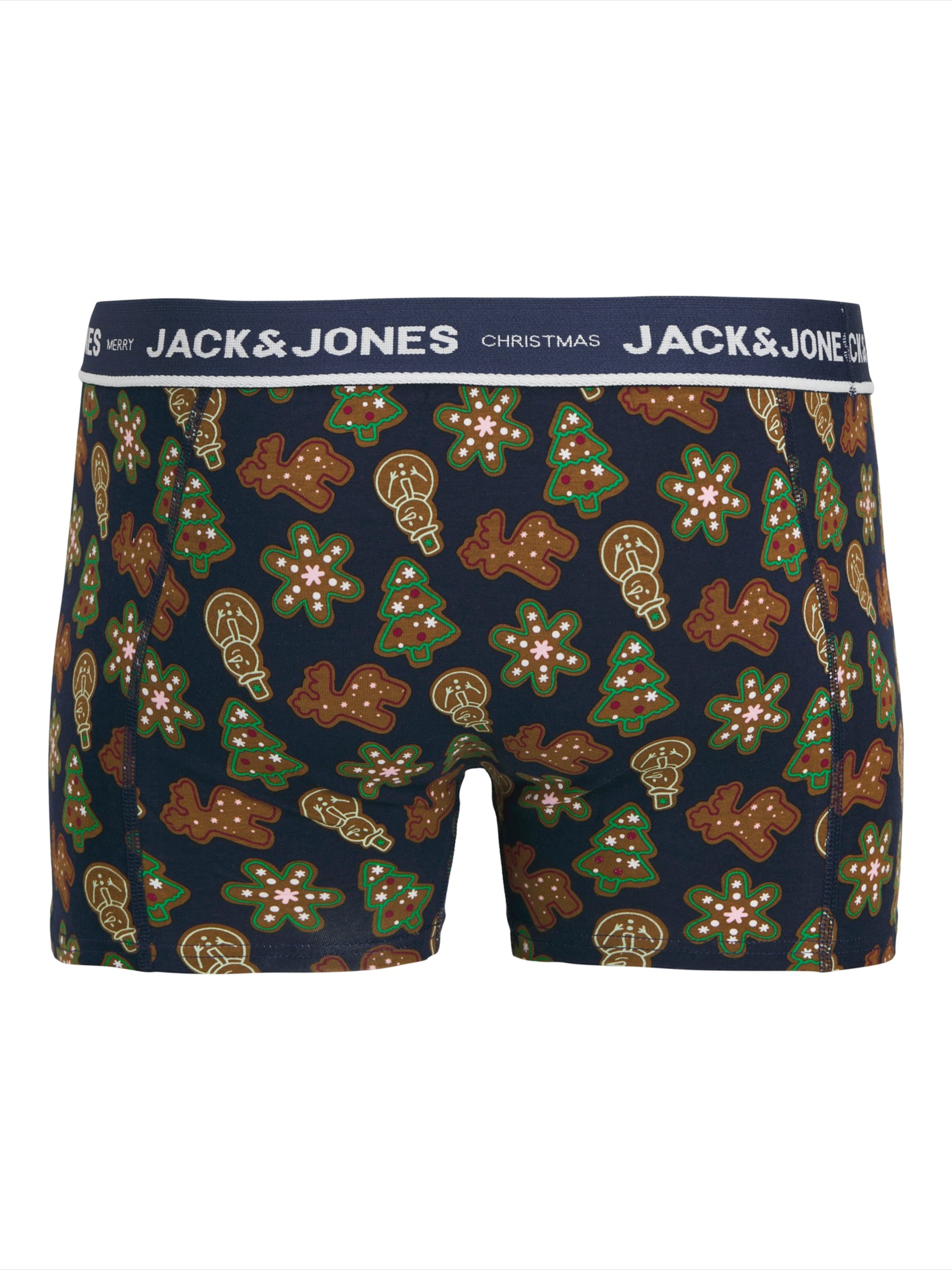 JACK & JONES Боксерки 'JACGingerbread' в синьо