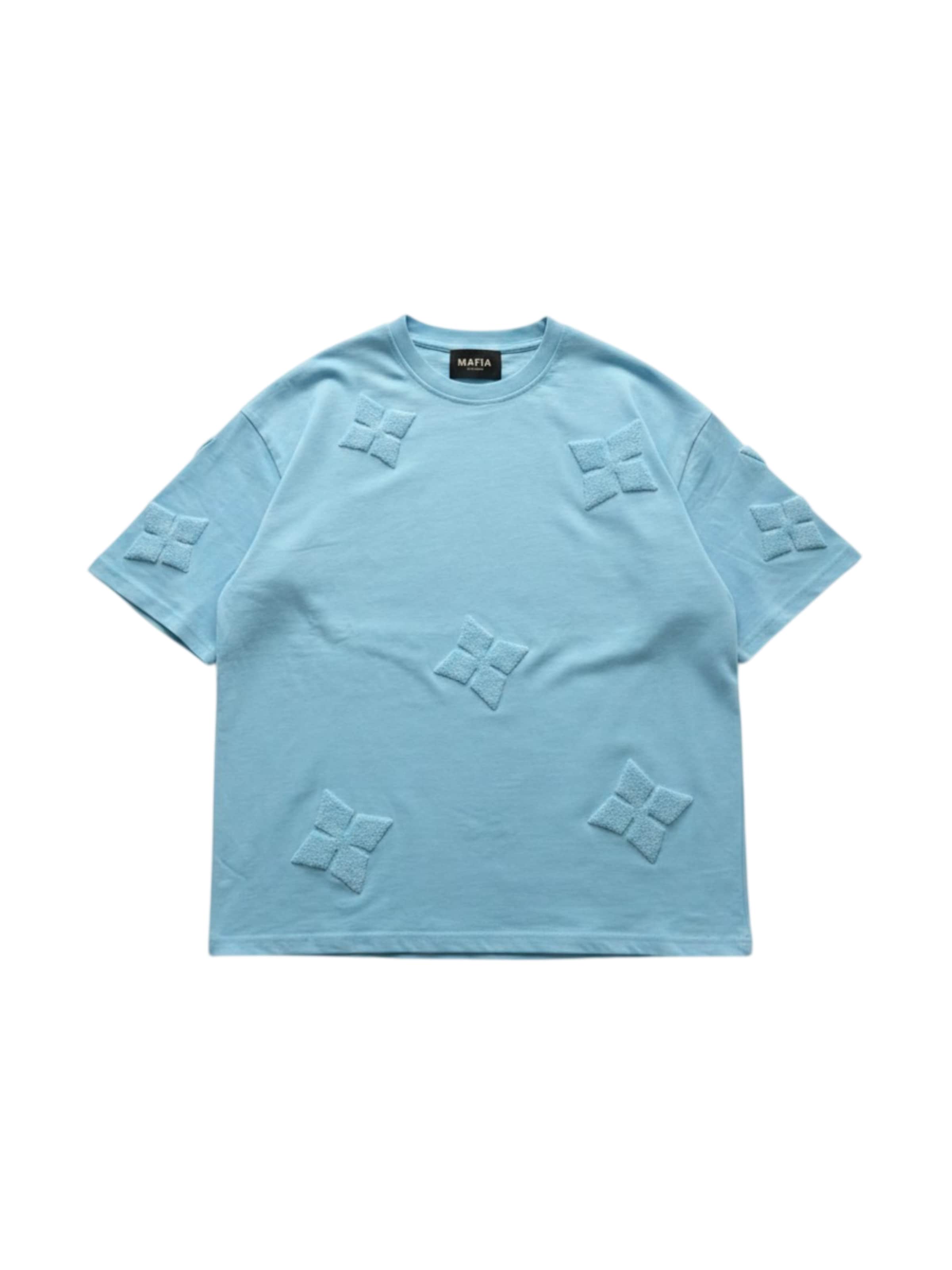 Kleidermafia Shirt in Blauw: voorkant