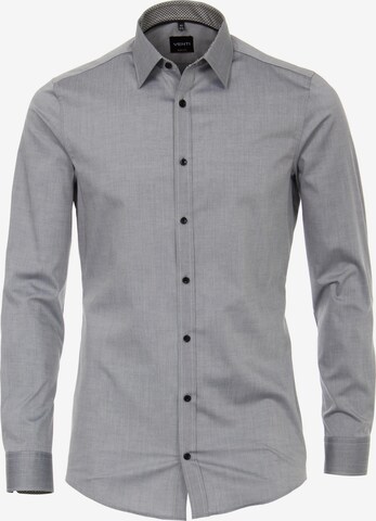 VENTI Button Up Shirt in Grey: front