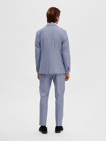 SELECTED HOMME Slim fit Colbert 'Ryde' in Blauw