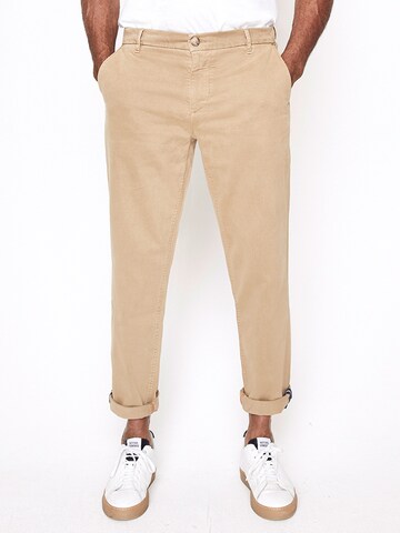 Five Fellas Regular Chinohose 'Tim' in Beige: predná strana