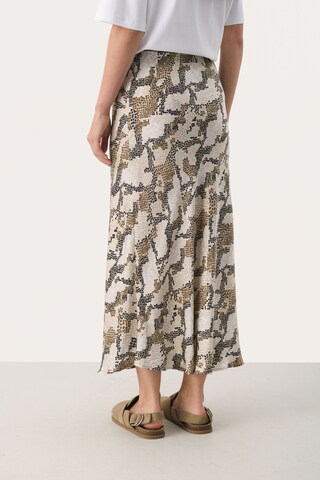 Part Two Nederdel 'Laurina' i beige