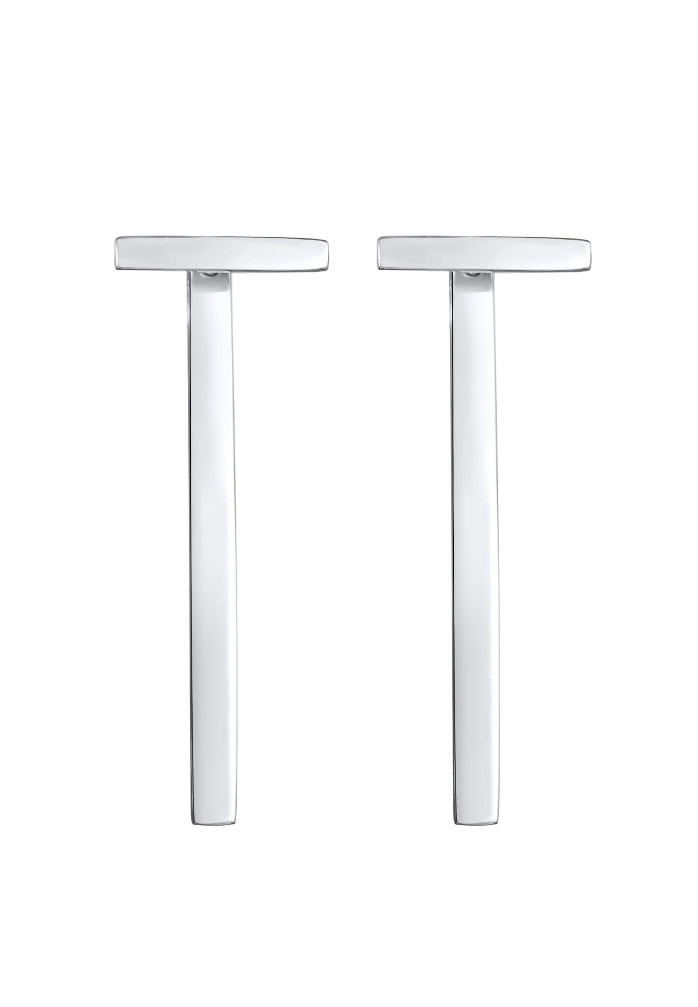 ELLI Ohrringe in Silber: Vorderseite