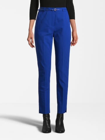 Orsay Regular Pleated Pants 'Emma' in Blue: front