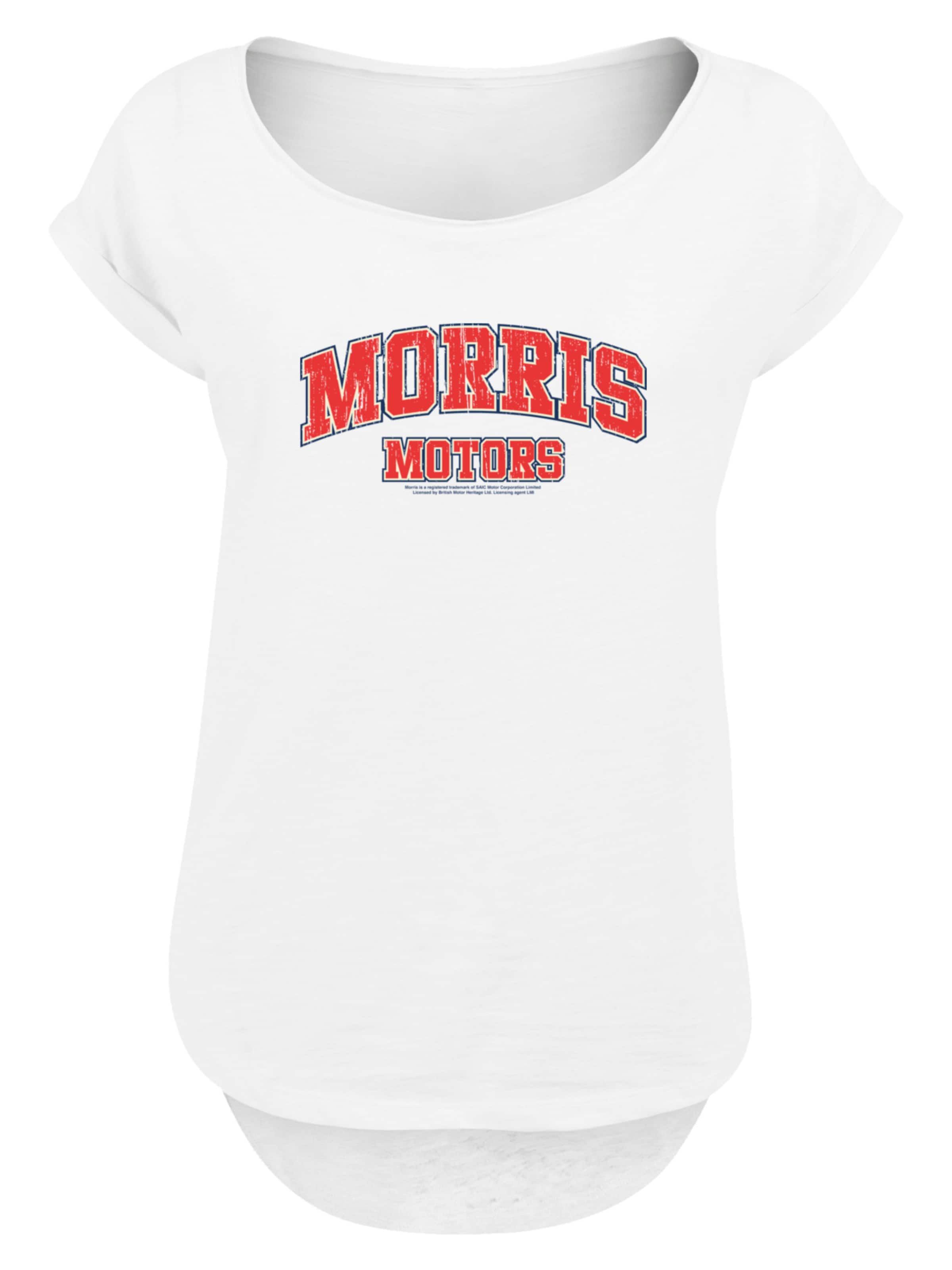 F4NT4STIC Shirt 'Morris' in de kleur Oranje / Wit / Wit gemêleerd, Productweergave