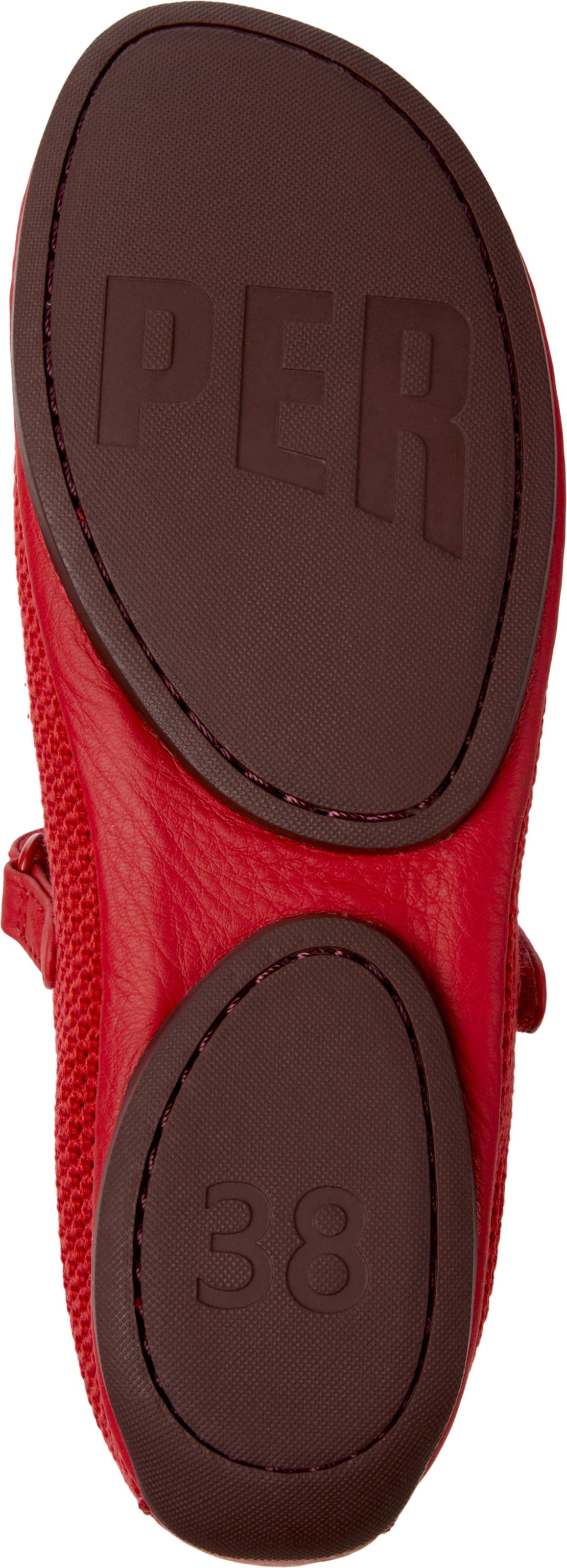 Ballerines à lanières ' Right Nina ' CAMPER en rouge