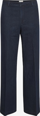 Wide Leg Jean 'Lara' My Essential Wardrobe en bleu : devant