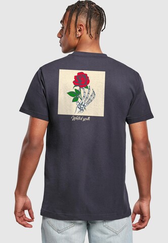 T-Shirt 'Wasted Youth' MT Men en bleu : devant