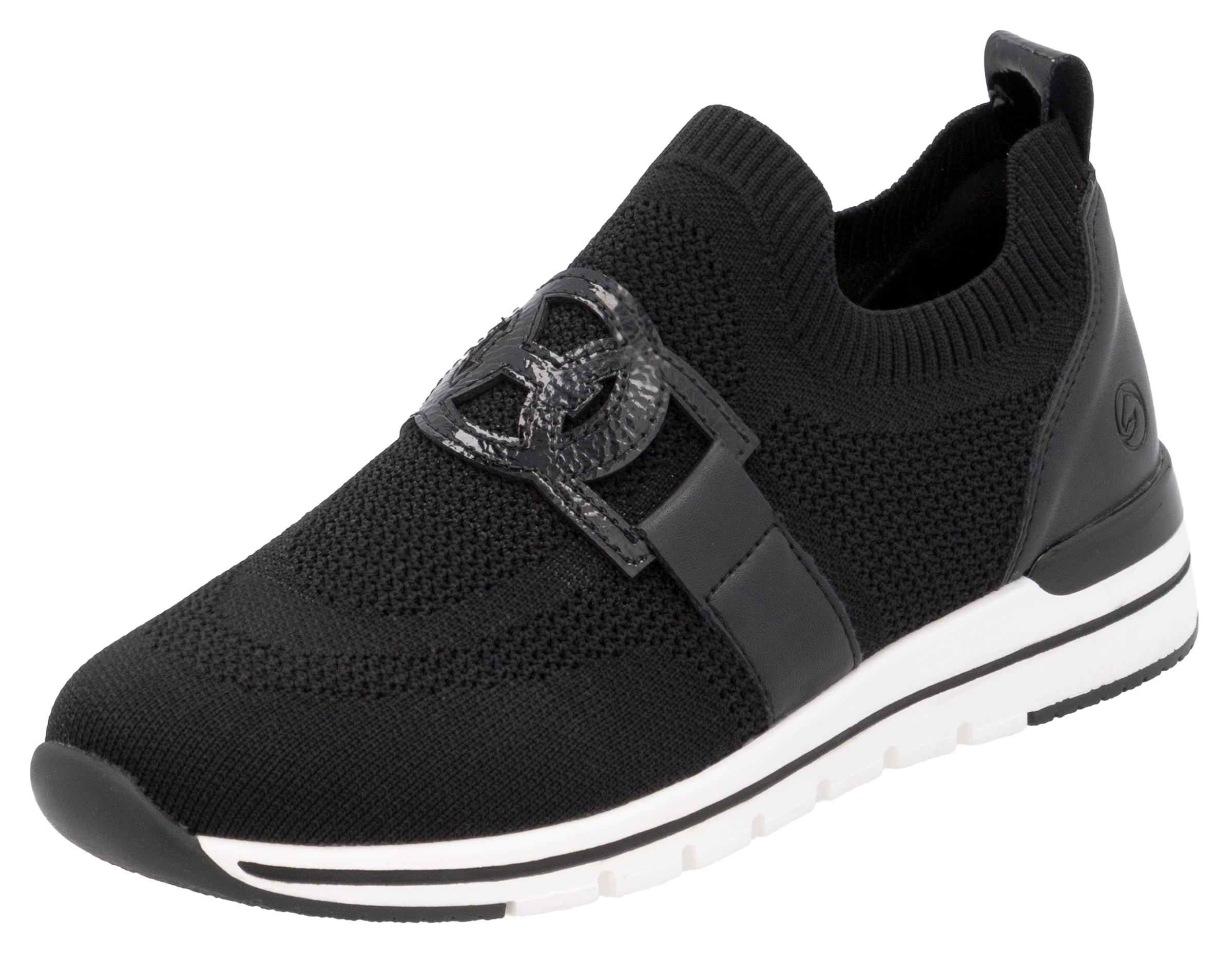 REMONTE Slip-on in Black: front