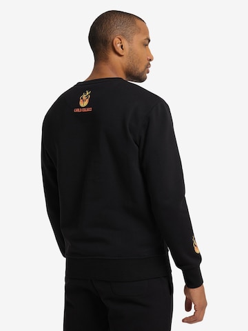Carlo Colucci Sweatshirt 'Ciprani' in Black