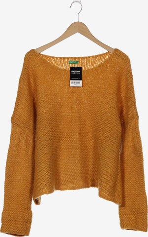 UNITED COLORS OF BENETTON Sweater & Cardigan in 4XL in Orange: front