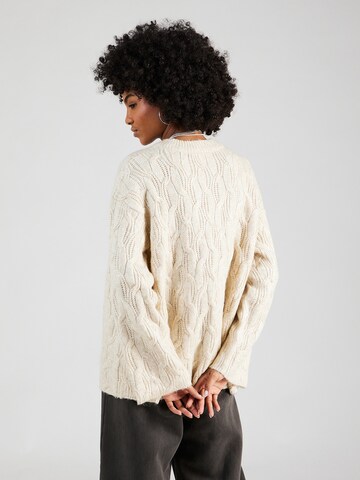 Pull-over Monki en beige