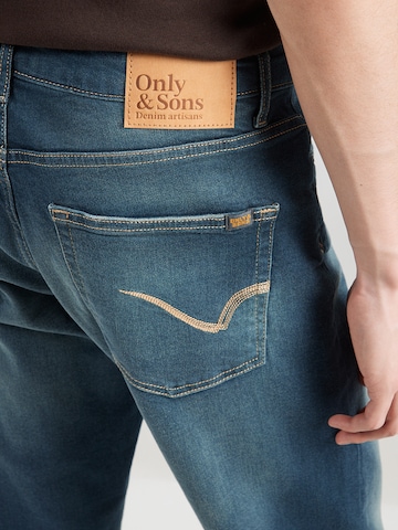 Only & Sons regular Τζιν 'ONSWeft' σε μπλε