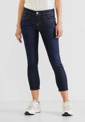 STREET ONE Slim fit Jeans in Blue: front