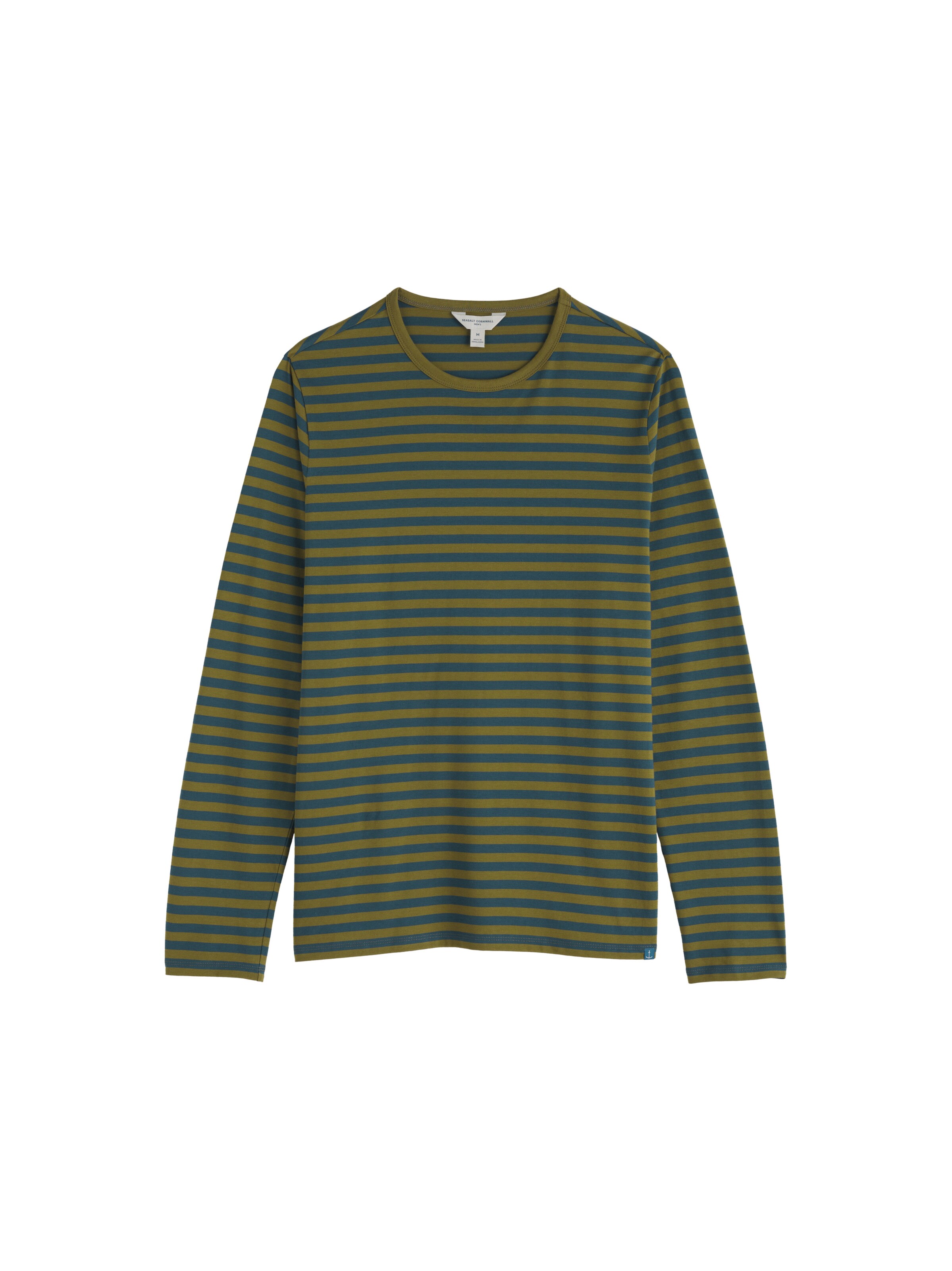 Tricou 'Sailor' de la Seasalt Cornwall pe verde: față