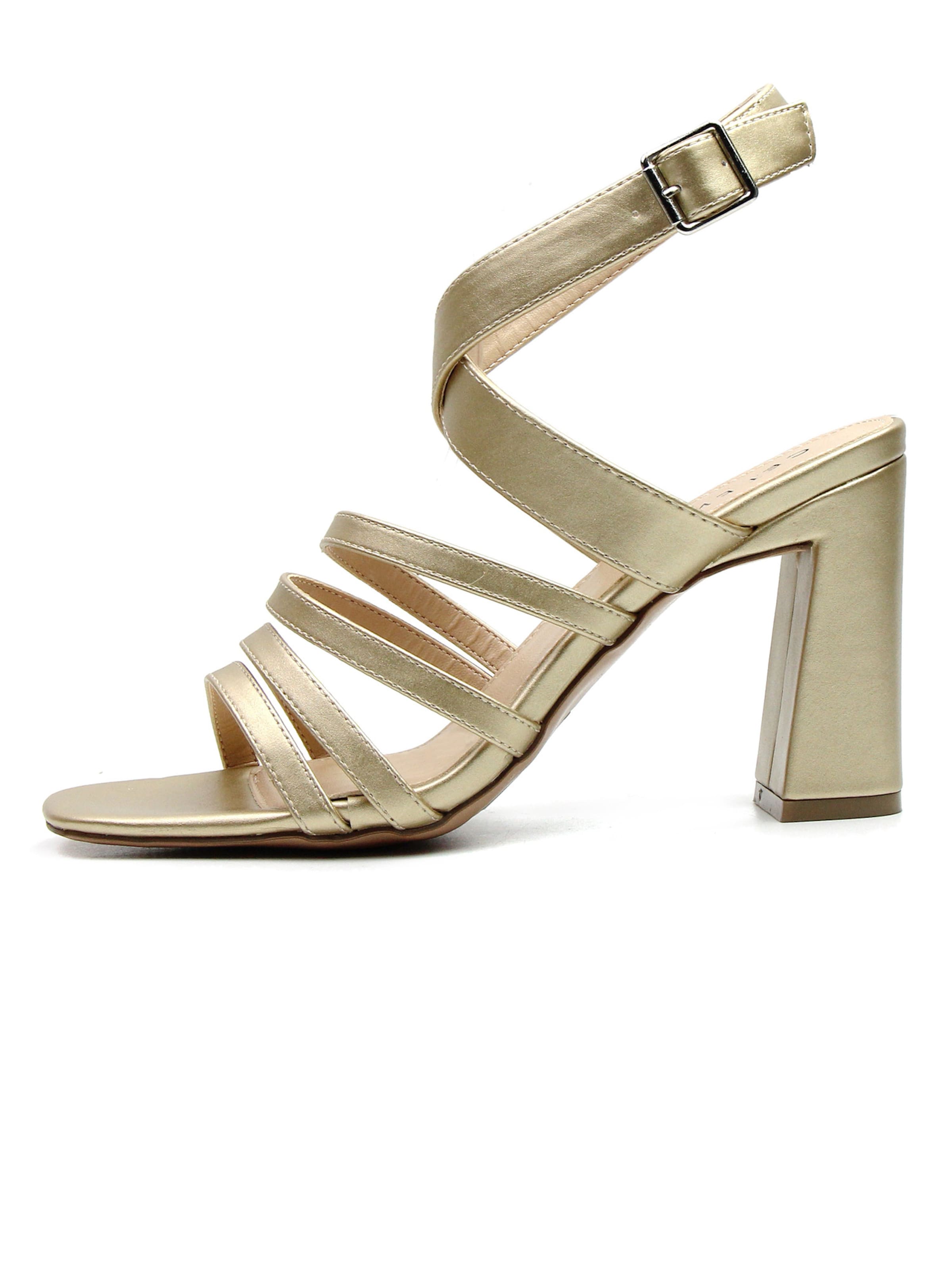 Celena Sandali s paščki 'Cecily' | zlata barva, Prikaz izdelka