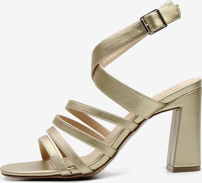 Basutės su dirželiais 'Cecily' iš Celena, spalva – Auksas, Prekių apžvalga