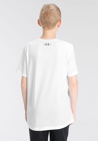 UNDER ARMOUR Λειτουργικό μπλουζάκι σε λευκό
