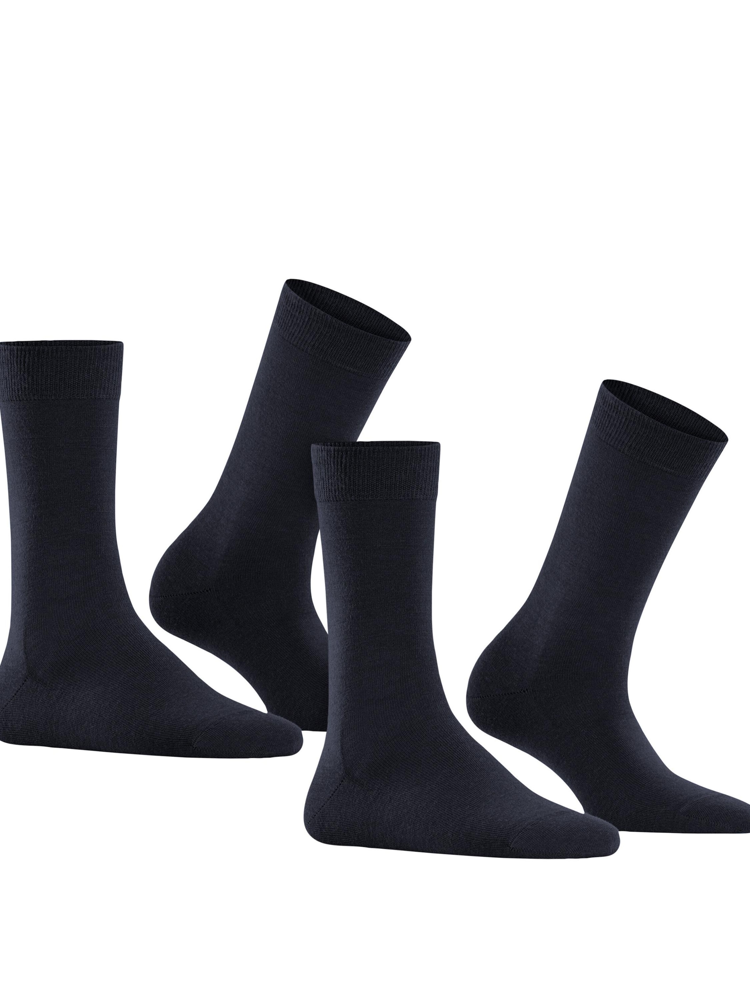 FALKE Socks 'Softmerino 2-Pack' in Blue