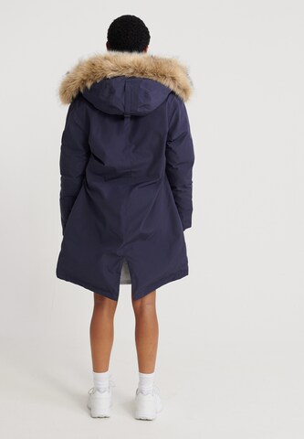 Superdry Parka 'Rookie' in Blau