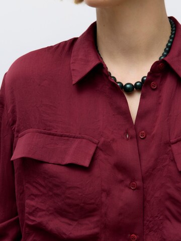 VERO MODA Blouse 'VMFABIANA' in Rood