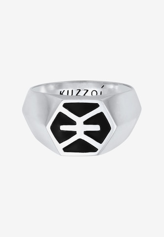 KUZZOI Ring Siegelring in Silber