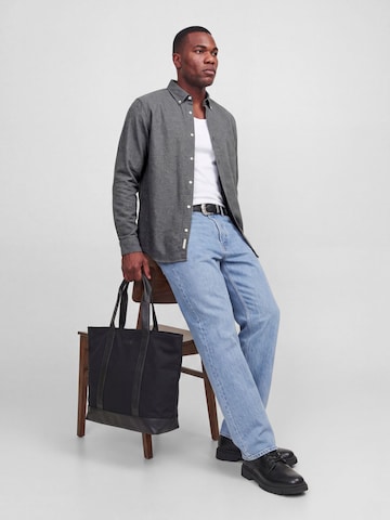 Regular fit Camicia di Jack & Jones Plus in grigio