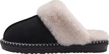 BONVERANO Slippers in Black: front