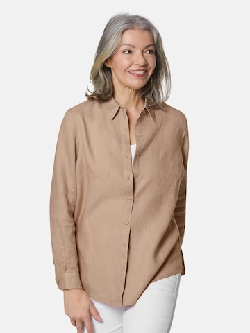 Goldner Blouse in Brown: front