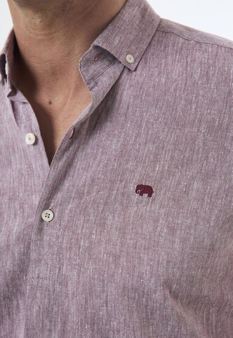 Jimmy Sanders Regular fit Overhemd in Rood