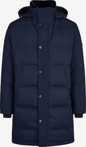 HECHTER PARIS Winterjas 'Comfortable' in Blauw: voorkant