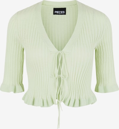 PIECES Cardigan 'VELLA' en vert pastel, Vue avec produit