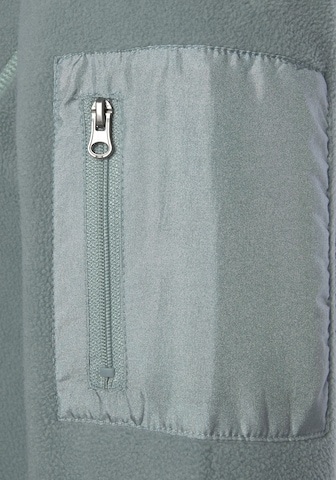 LASCANA Fleece Jacket in Grey