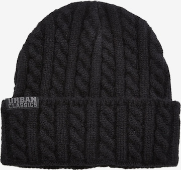 Urban Classics Beanie in Black: front