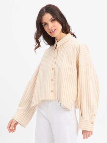 DRYKORN Blouse 'Oshia' in Beige