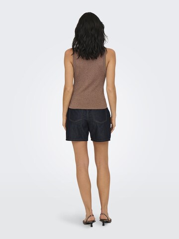 JDY Knitted top 'JDYBodilla' in Brown