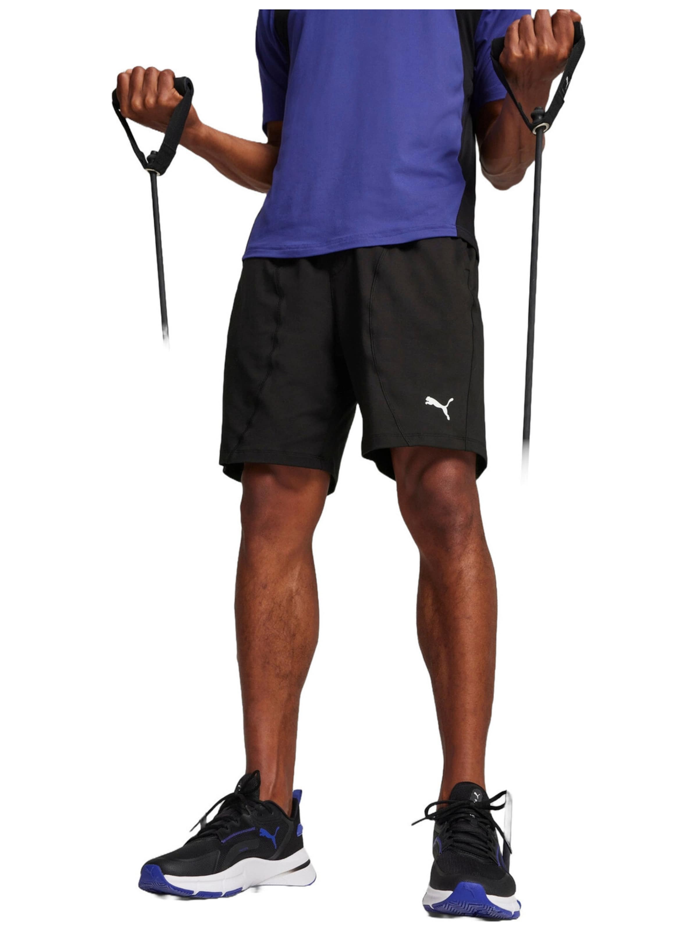 PUMA - regular Pantalón deportivo en negro