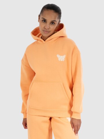 Veste de survêtement ' Nala ' Smilodox en orange : devant