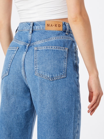 NA-KD Regular Jeans in Blue